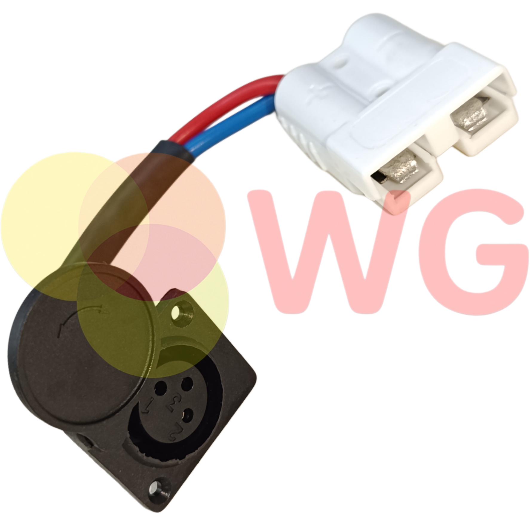 Convertor / Xlr Type Ch. Socket W/Cap To Ch. Connector 50a (Lite) / E-Scooty