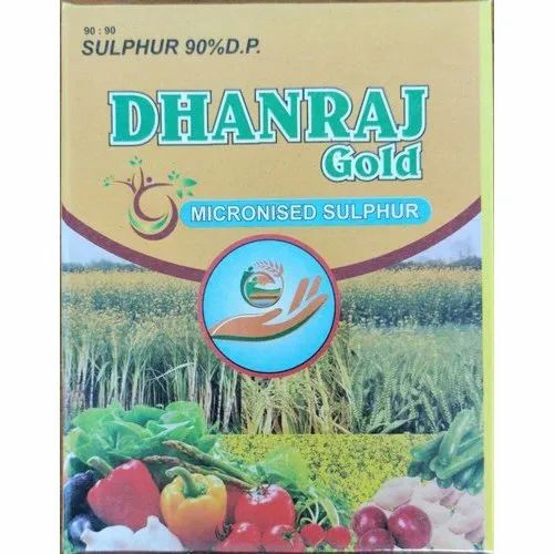 Dhanraj Gold Micronized Sulphur Organic Fertilizers