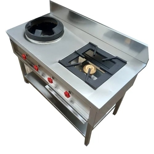 Stainless Steel Two Burner