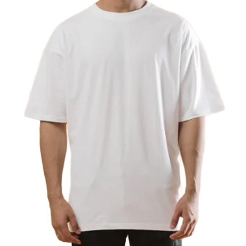 White Men Cotton T Shirts