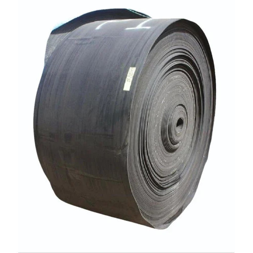 Black Rubber Conveyor Belt