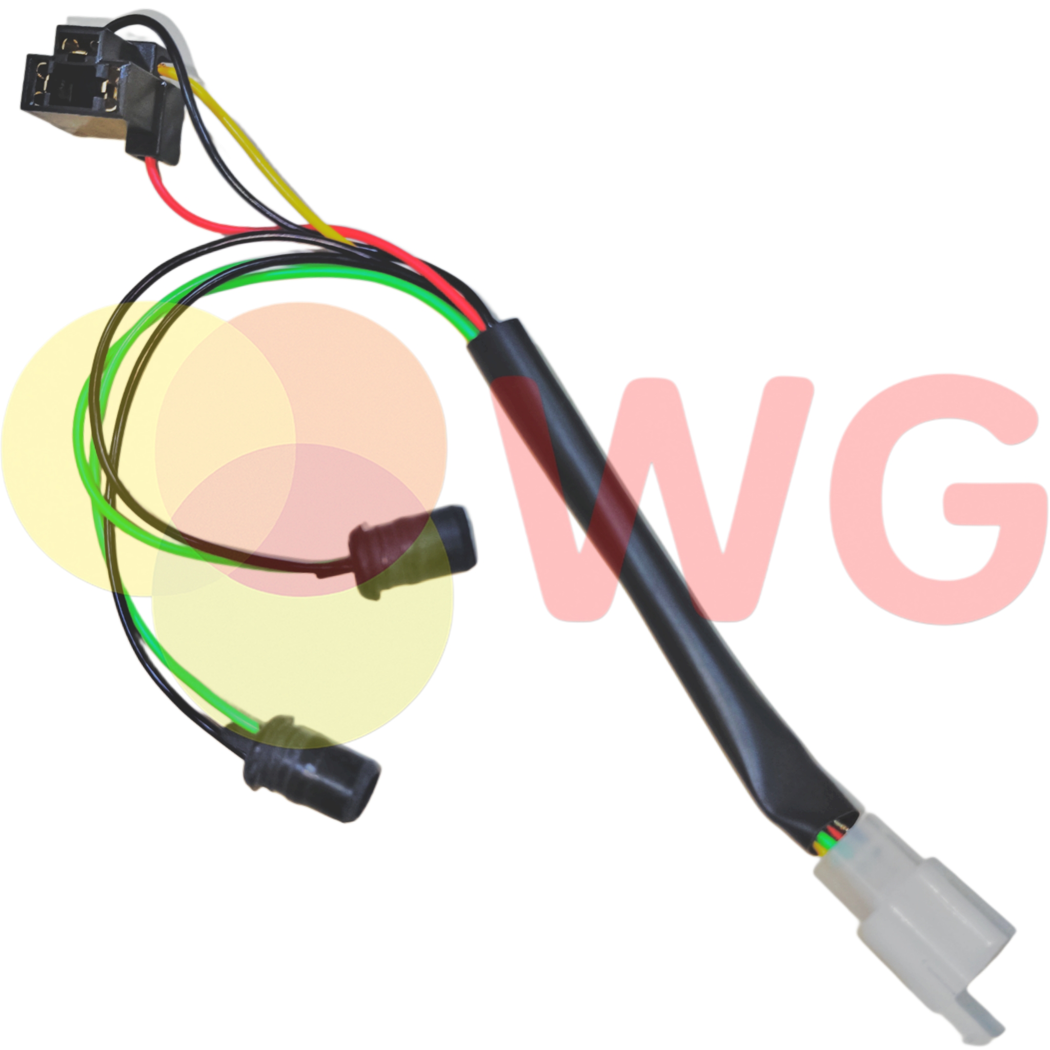 Headlight Holder / 1+2 / E-Scooty - Color: Black