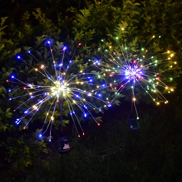 120 Led Solar Fireworks Light Pack Of 2 Pieces - Application: Industrial
