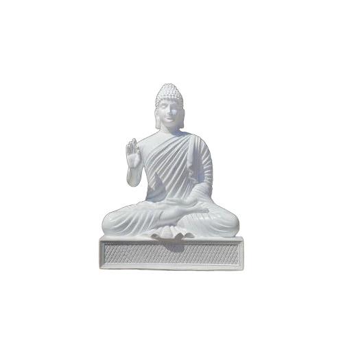 4 Feet Fiber Buddha Statue