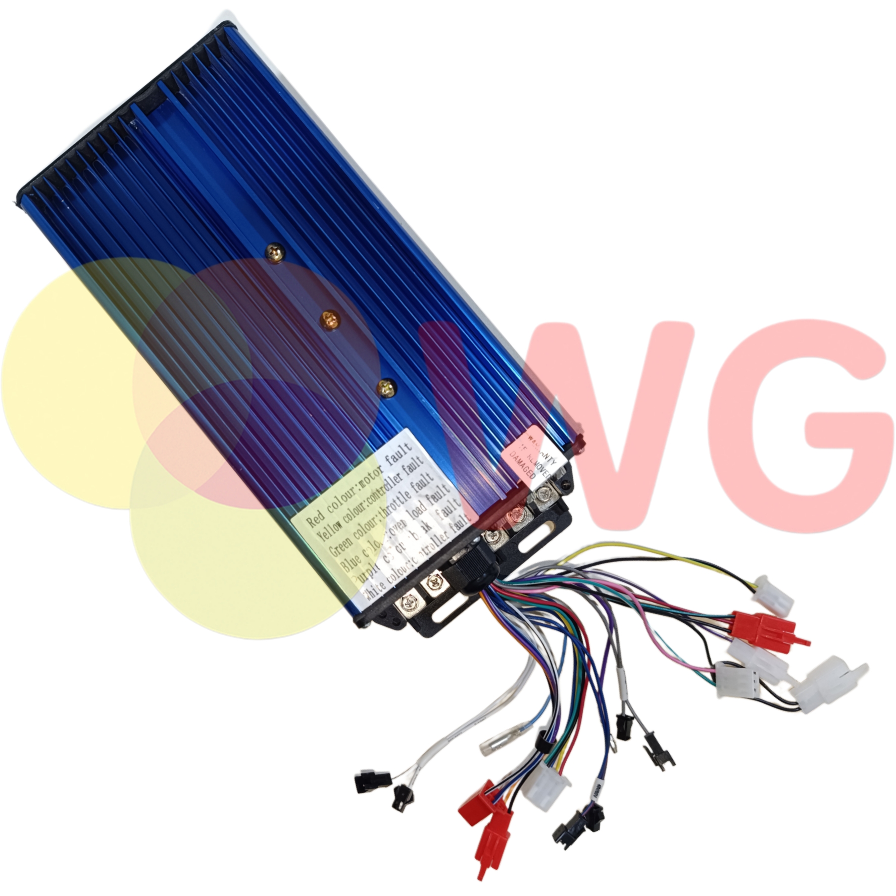 48V-60V E-Rickshaw Controller 55A - Features: Durable