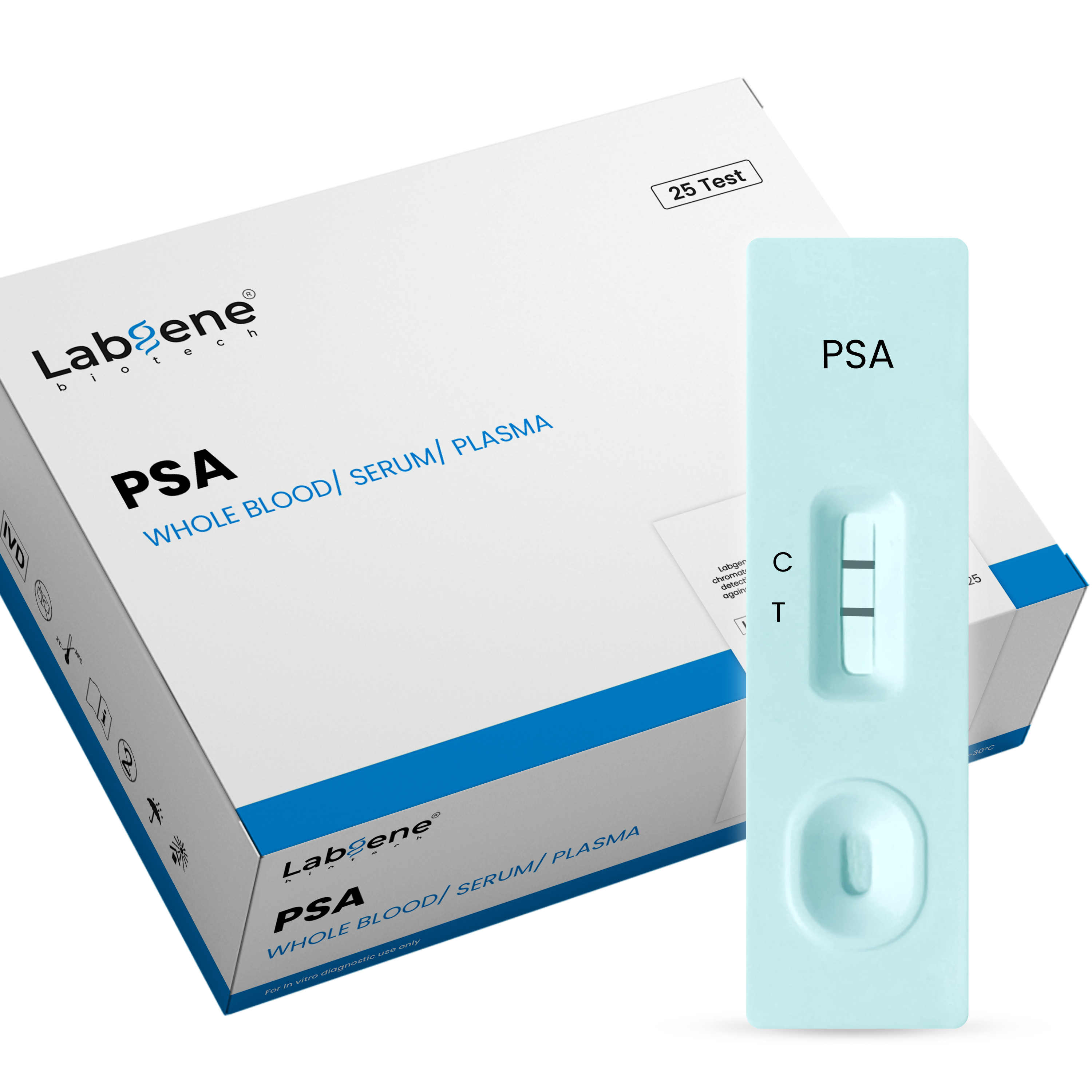 Labgene PSA Rapid Test Kit 25 Test Kits Pack