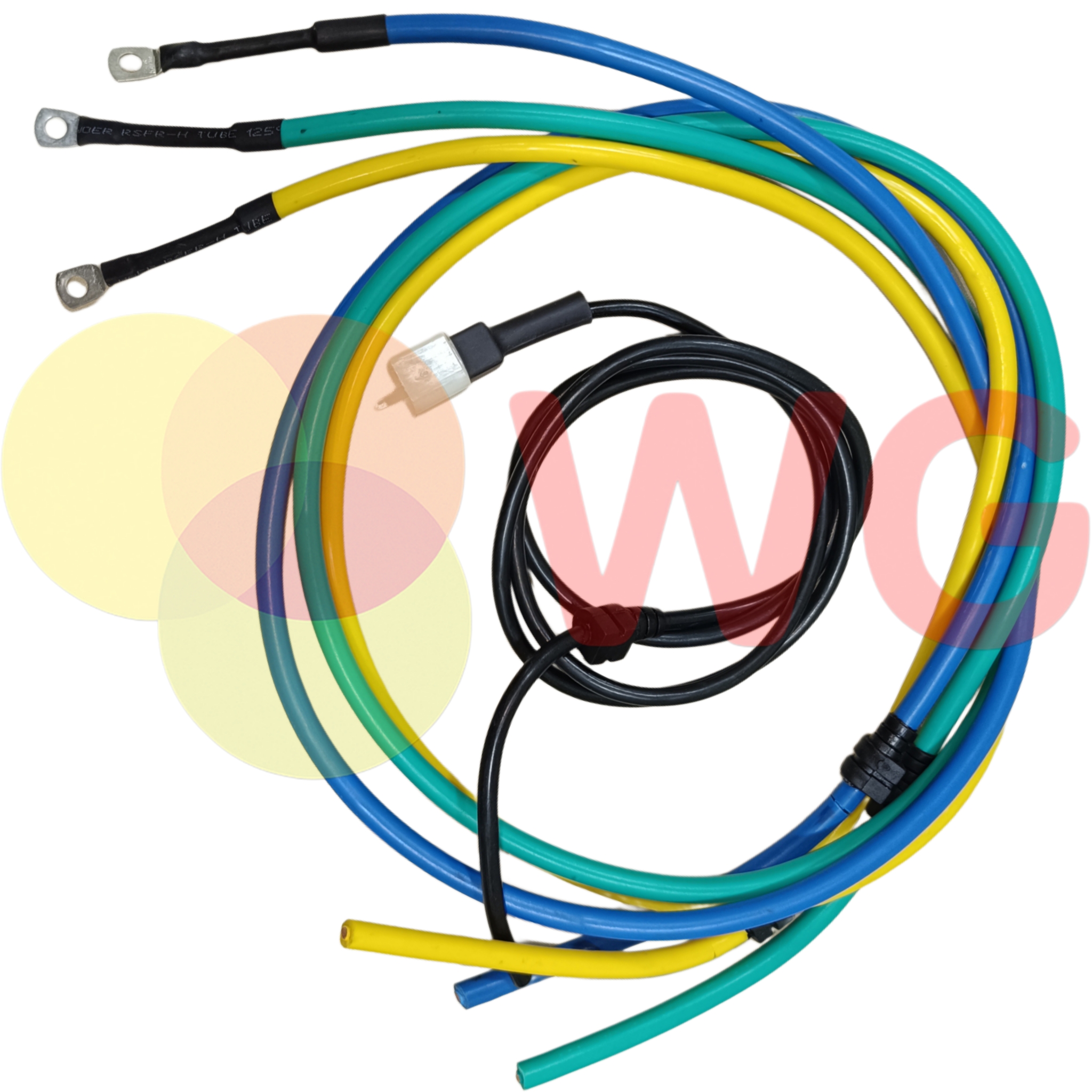 Motor Wire / U/D / 56 Inch / Set Of 3 / E-Rickshaw - Application: E Rickshaw