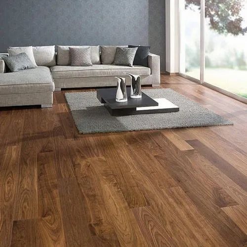 Plain Wooden Laminate Flooring