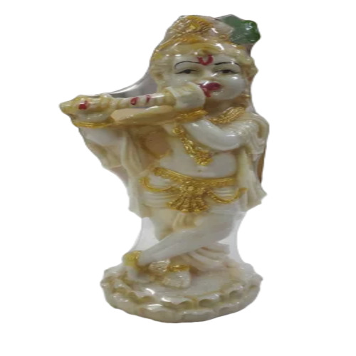 Resin Bansuri Krishna Statue