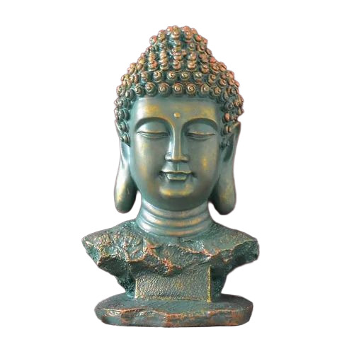 Resin Buddha Head Statue