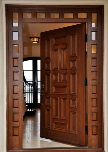 Poslished Wooden Door