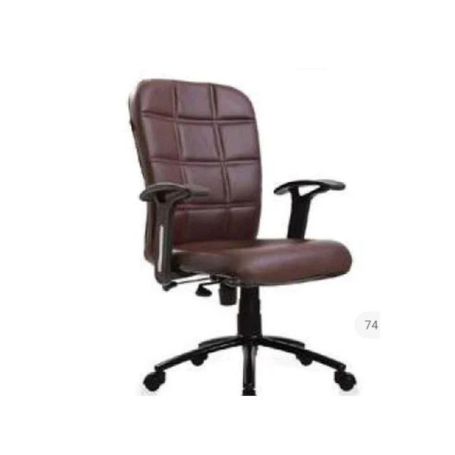 Brown Mid Back Office Chair
