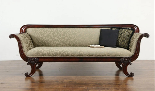 Modern Teak Wood Sofa Set - Artwork: Crafted