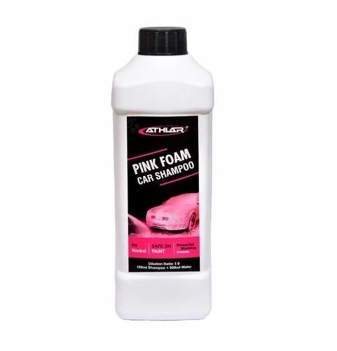 Pink Foam Colour Car Shampoos
