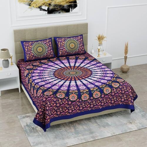 Printed Cotton Bed Sheets