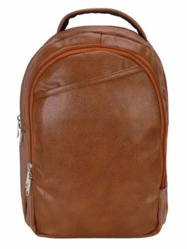 Pu Leather Laptop Backpack