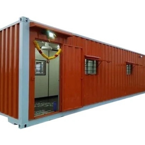 Red Mild Steel Portable House