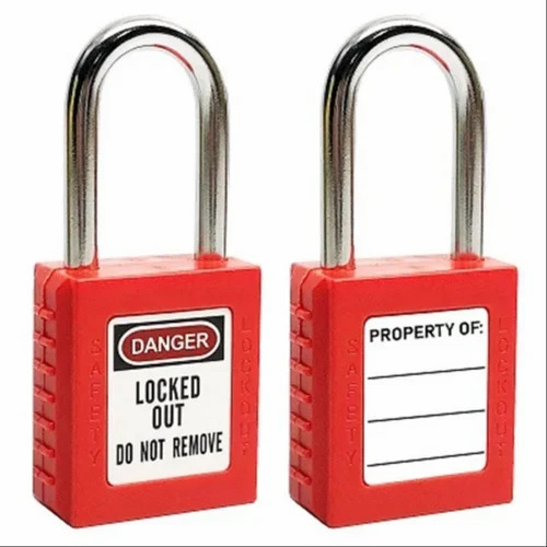 Safety Di-Electric Padlock Long Shackle