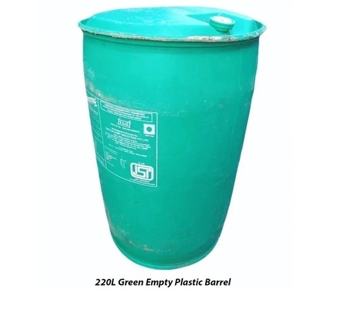 220L Green Empty Plastic Barrel