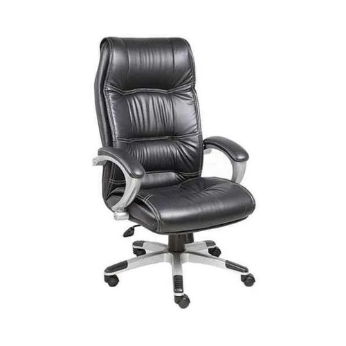 Black Leatherette Office Chair