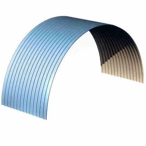 Blue Curved Roofing Sheets