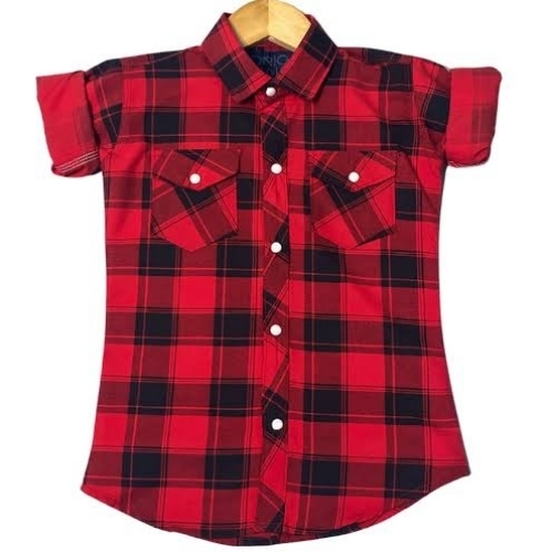 Boys Check Shirt