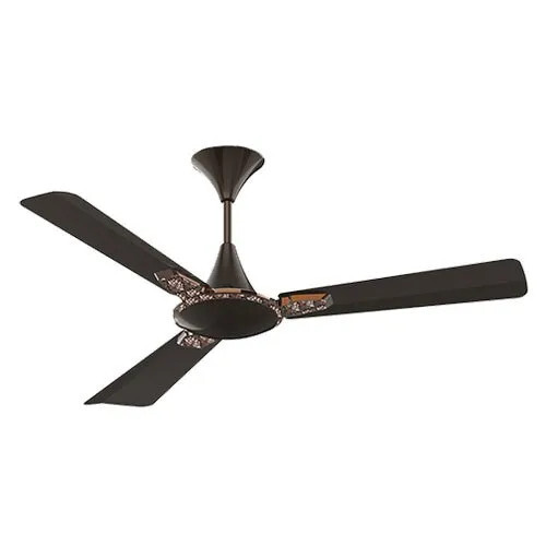 Crompton Aura Designer 2D Ceiling Fan - Color: Black