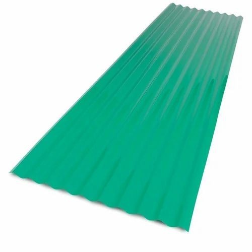 Green Upvc Corrugated Sheet