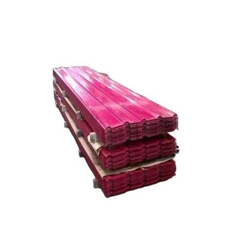 Maroon Steel Roofing Sheet