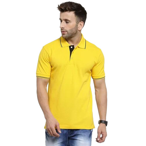 Men Plain Cotton T Shirt