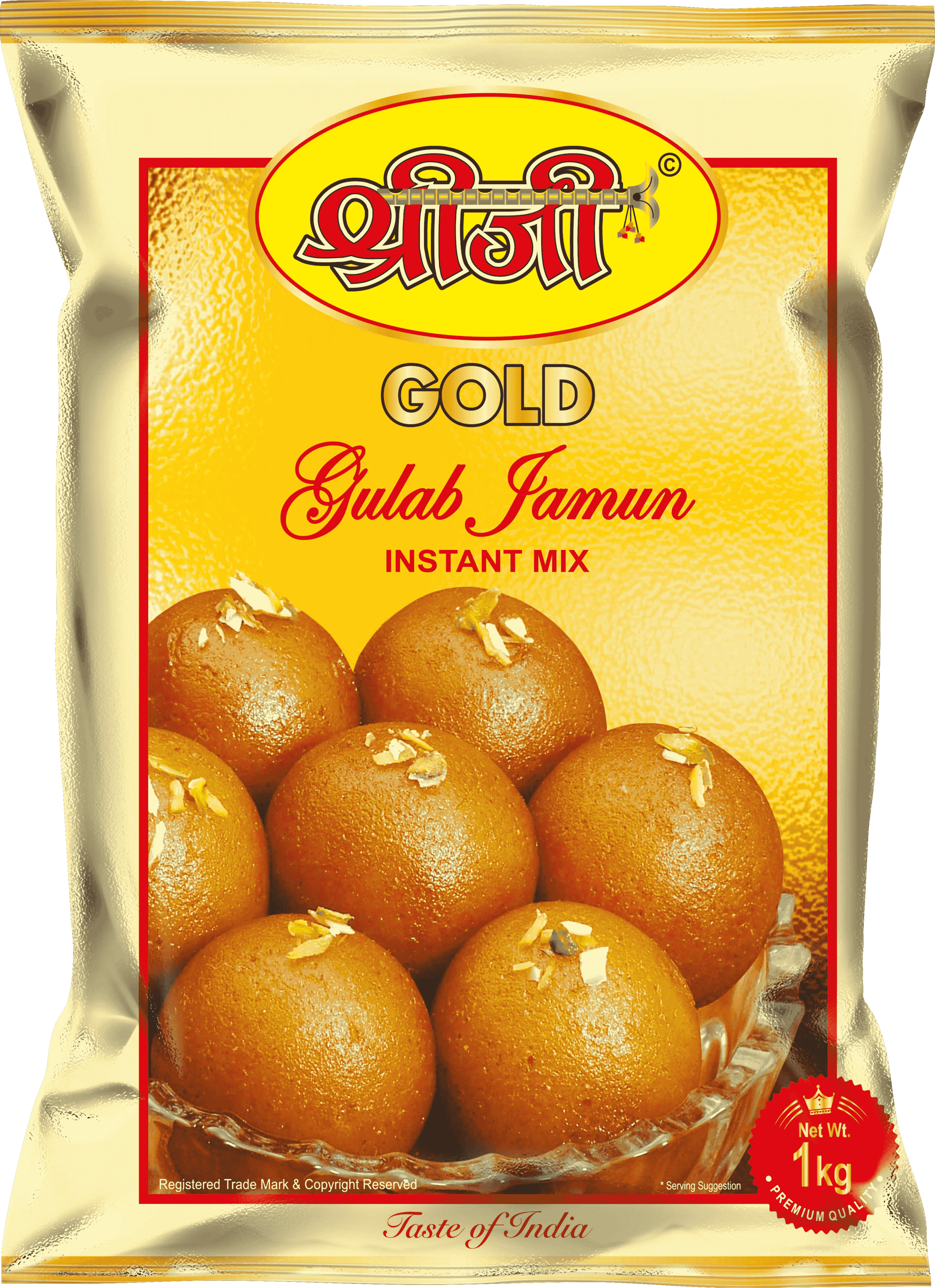 Shreeji Gold Gulab Jamun Mix 1Kg