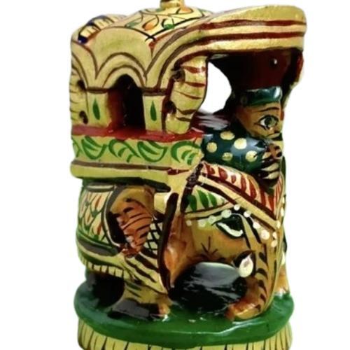 Wooden Elephant Statue