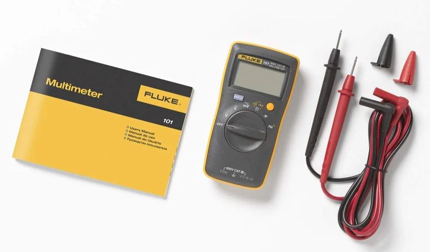 Digital Multimeter Fluke 101 With Kit - Height: 65 Millimeter (Mm)