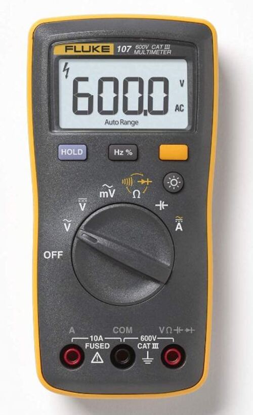 Digital Multimeter Fluke 107 - Accuracy: As Per Manual  %
