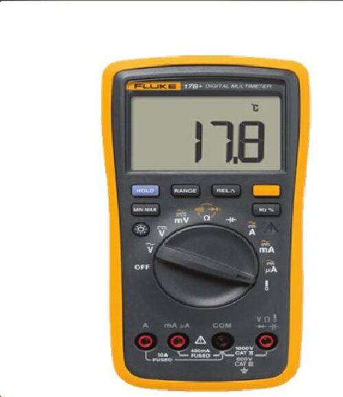 Fluke 17B+ Battery Powered Digital Multimeter