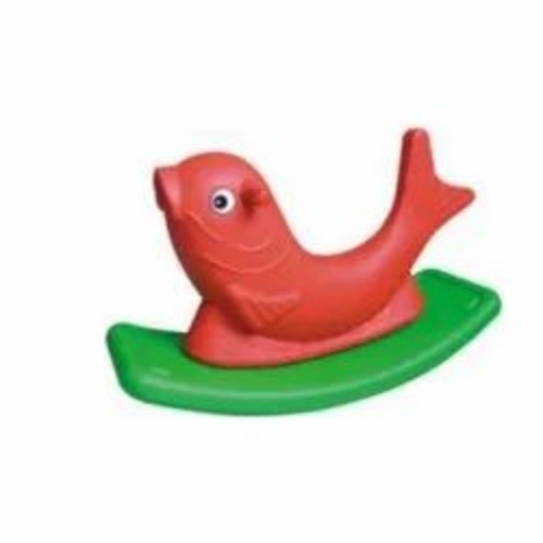 Red & green plastic Dual fish rocker