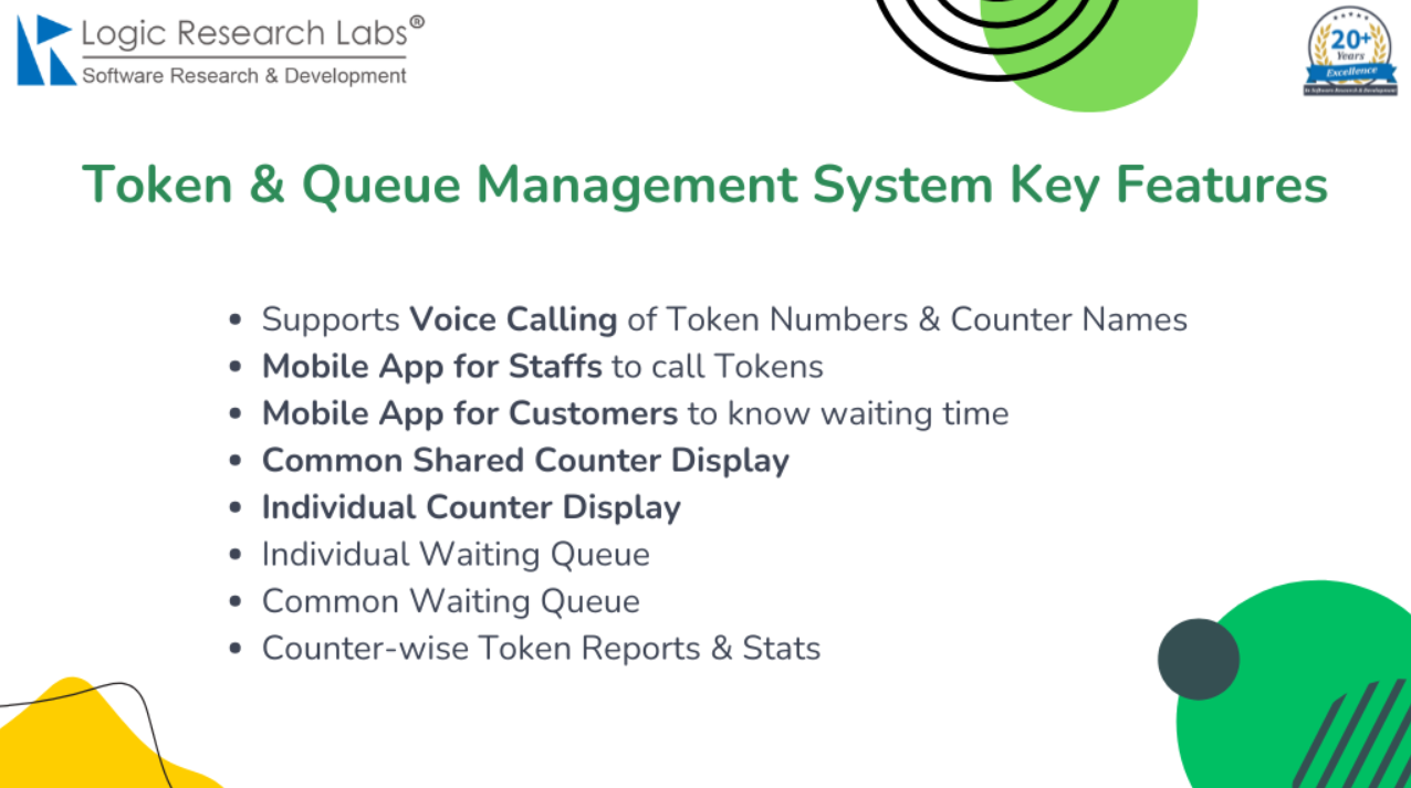 Token Display System Queue Management Software For Restaurant