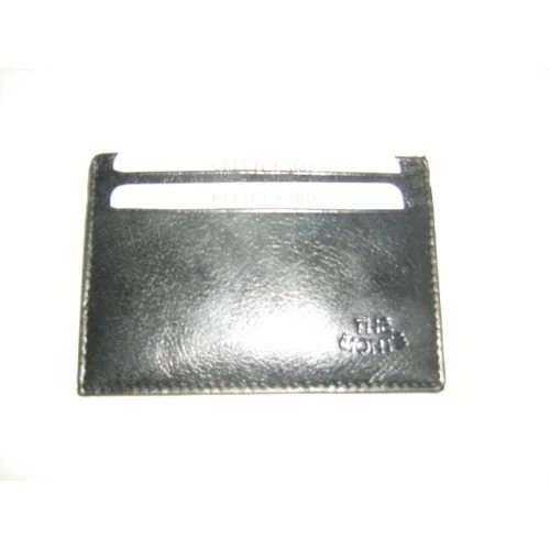 Men Black Color Leather Wallets