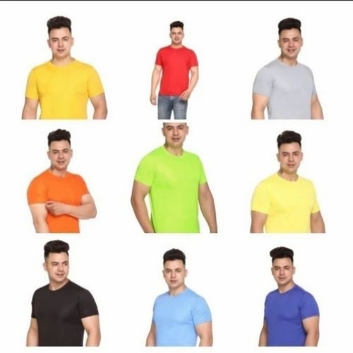 Multi Color Plain T Shirt