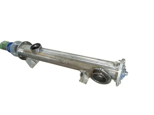 Stainless Steel Screw Conveyor - Load Capacity: 80 Kilograms (Kg)