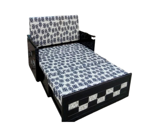 Black Sheesham Wood Sofa Cum Bed