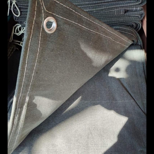 Grey Tarpaulin Waterproof Coating