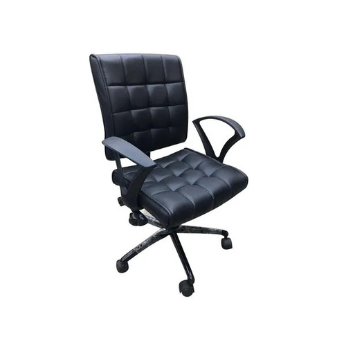 Medium Back Leather Office Chairs