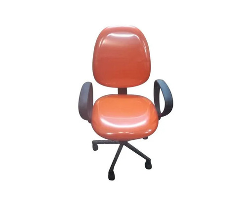 Orange Leather Office Chairs