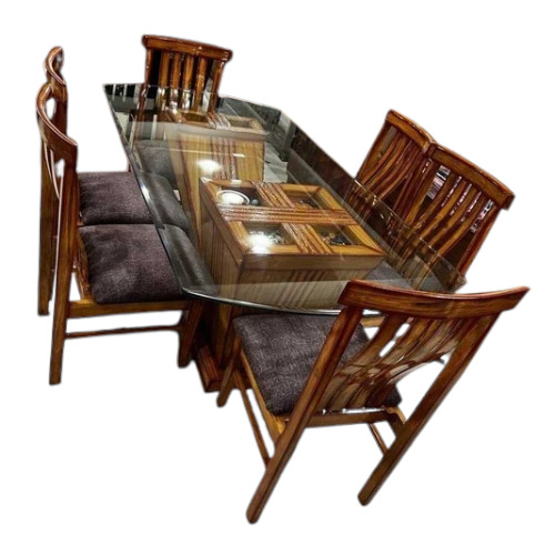 Teak Wood Dining Table Set