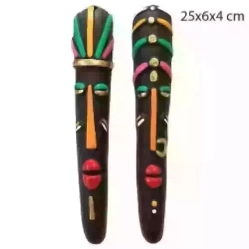 Terracotta Wall Hanging Tribal Mask