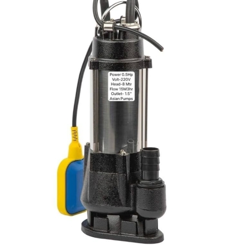 Asian Pumps Automatic 0.5hp 220v Submersible