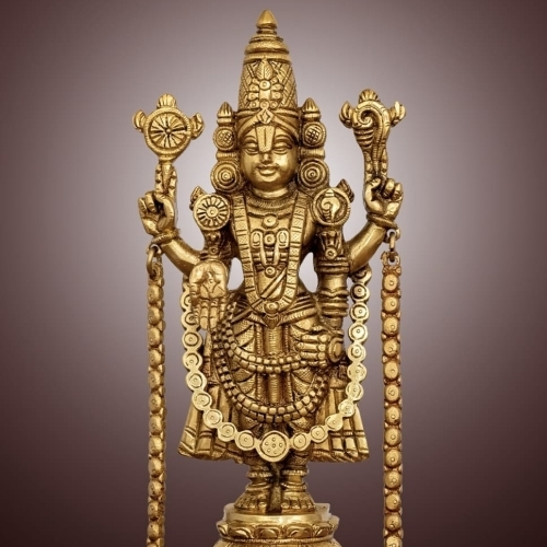 Brass Lord Tirupati Balaji