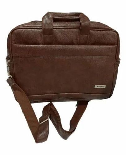 Brown Leather Office Bag