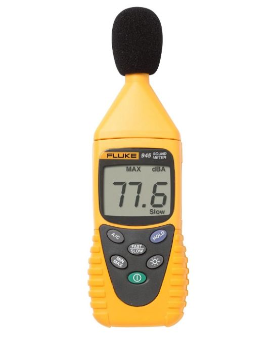 Digital Sound Level Meter Fluke945 - Accuracy: 1.5 Db (Ref 1Khz) %